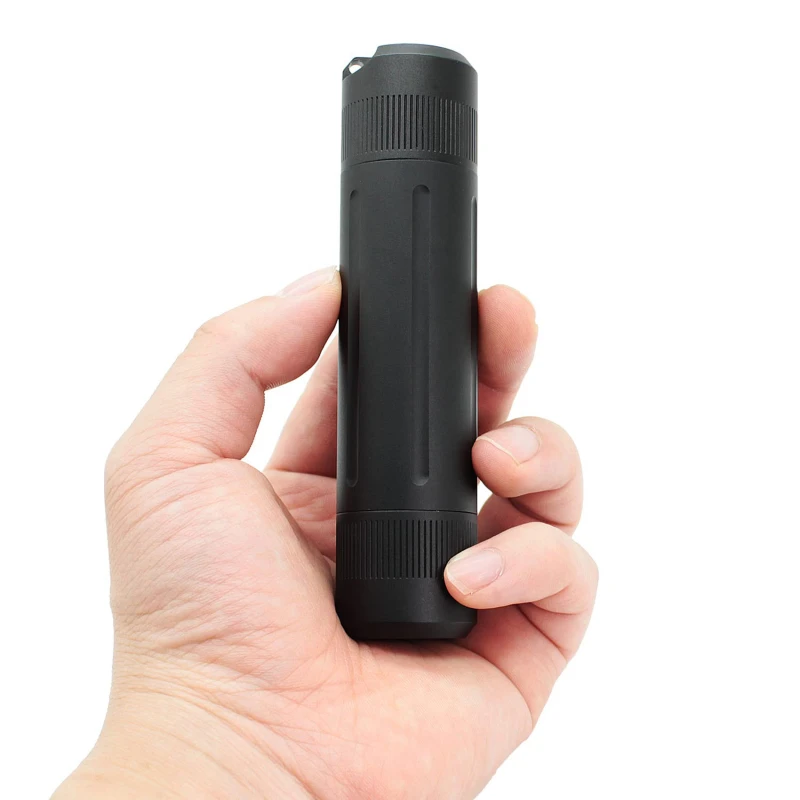 New Aluminium Survival Kit Waterproof Sealed Bottle Pill Airtight Box Outdoor Tools Capsule Fixed Storage Container