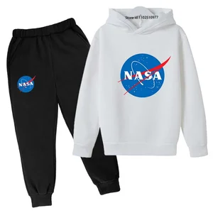 Training von Fakten mit Kinderhaube, Kinderkleidung, Trendkleidung für Jungen und Mädchen, Kinderhaube, lässige Mode, Frühling, Herbst, 2 Stück, 3 bis 13 8 Hauptverkäufe NASA Sweatshirt - №4