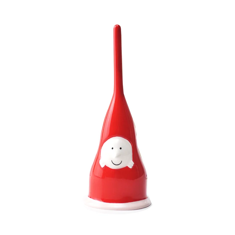 A Di Alessi Ceramic Hand-held Bell Ceramic Figure for Home Decoration Creative Gift for Friendship