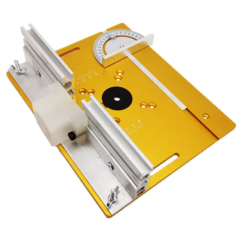 L-HT192 C8 Woodworking Engraver - Flip Plate + Bakelite Milling Table + Aluminum Alloy Backer Push Ruler