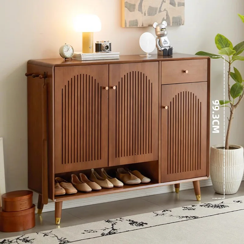 Wooden Minimalist Shoe Cabinet Designer Hallway Cupboard Storage Shoe Shelf Modern Living Room Archivadores Shoemakers Furniture