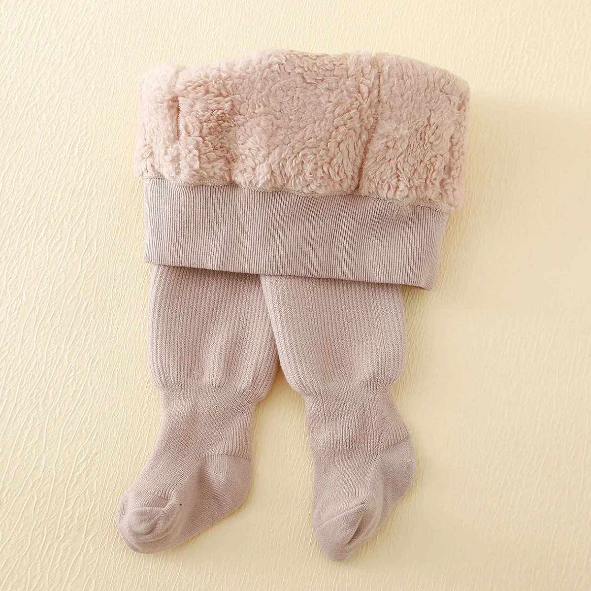 Winterleggings für Kleinkinder, Mädchen, mit Polarfleece-Futter, Streifenmuster, extra dick und warm, Baumwollstrumpfhose, wärmende Strumpfhose für Kleinkinder und Kinder. – Detail 11