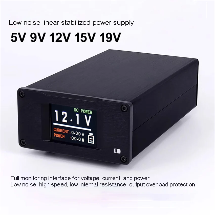 SPD-25PRO Low Noise Power Supply 25W DC Linear Regulated Power Supply 5V 12V 15V Input Voltage 220V/110V