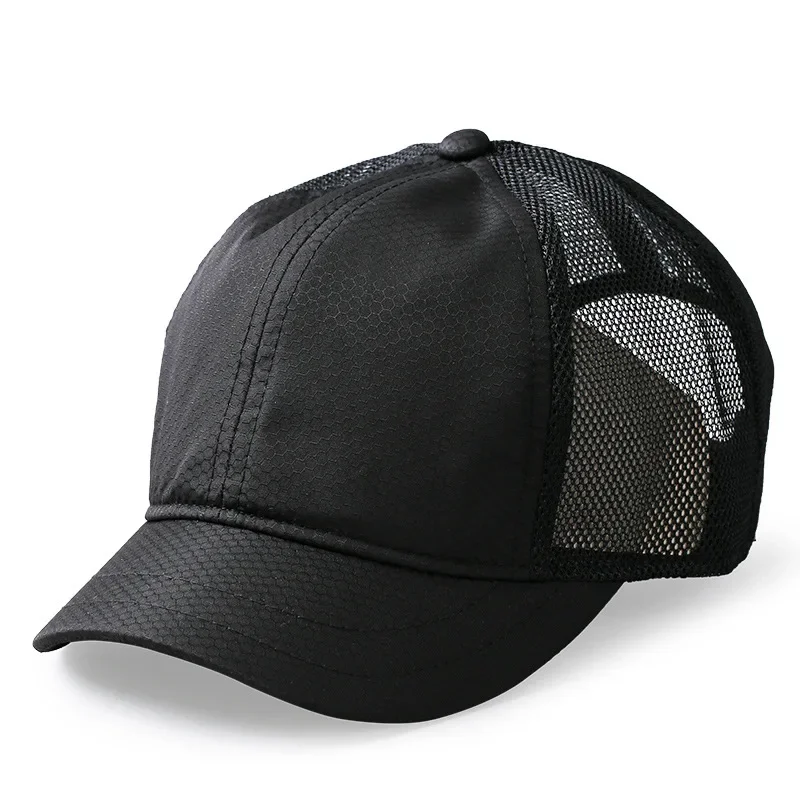 

Brand Oohmy Baseball Cap for Men WomenK-pop Fashion Short Bill Hat Quick Dry Brim Hat, Mesh Back Trucker Baseball Dad Cap