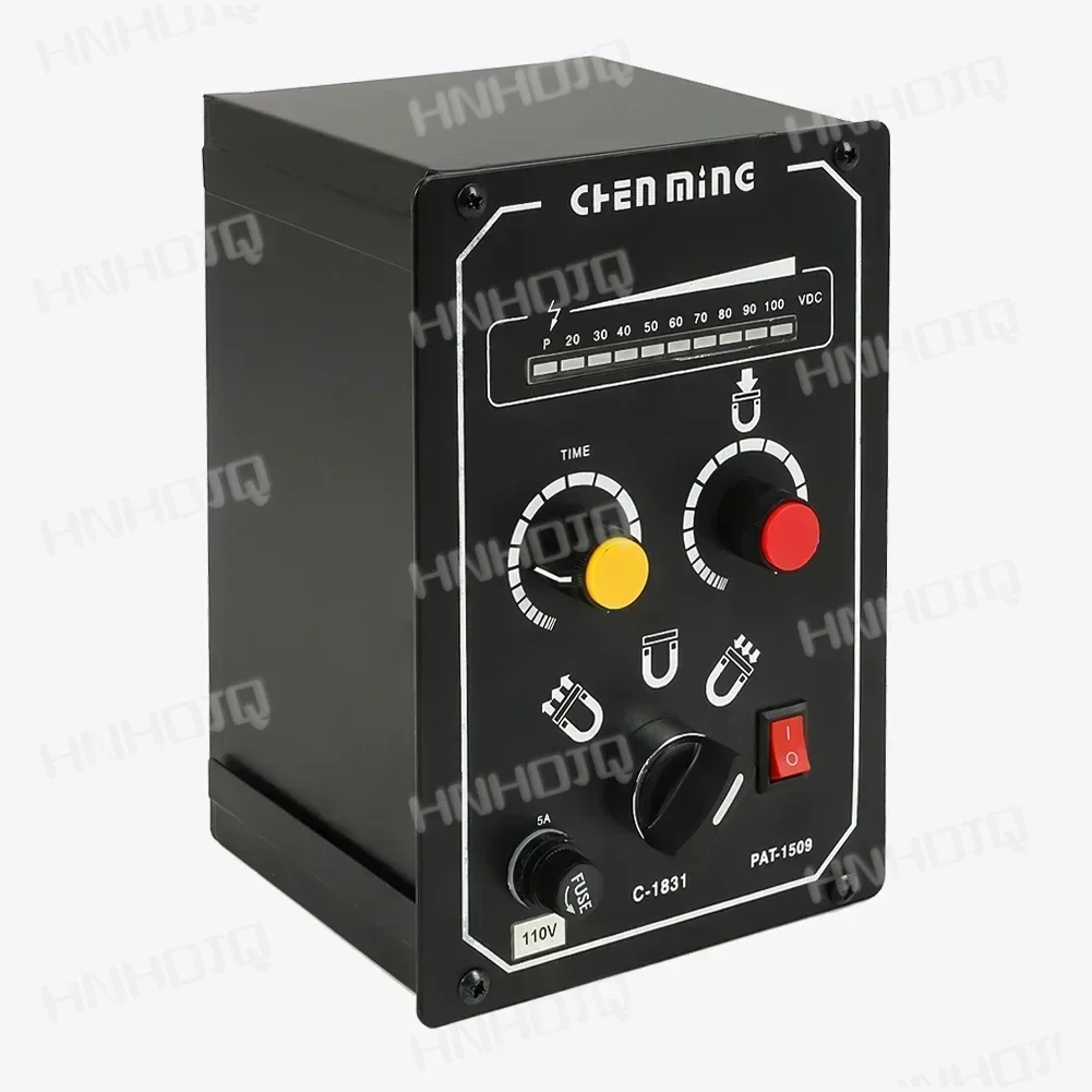 110V 10A Electro Magnetic Chuck Controller Magnetic force Add-on with LED Display Fit for All Kinds of Electromagnetic Chucks