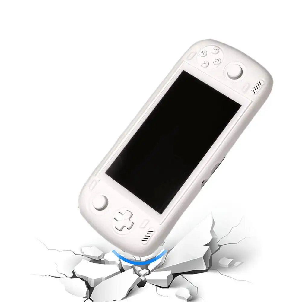 Protective Case for AYN Odin 2 Case Cover Shell Skin Cover Handheld Game Console Protection Accessories Anti-Scratch White