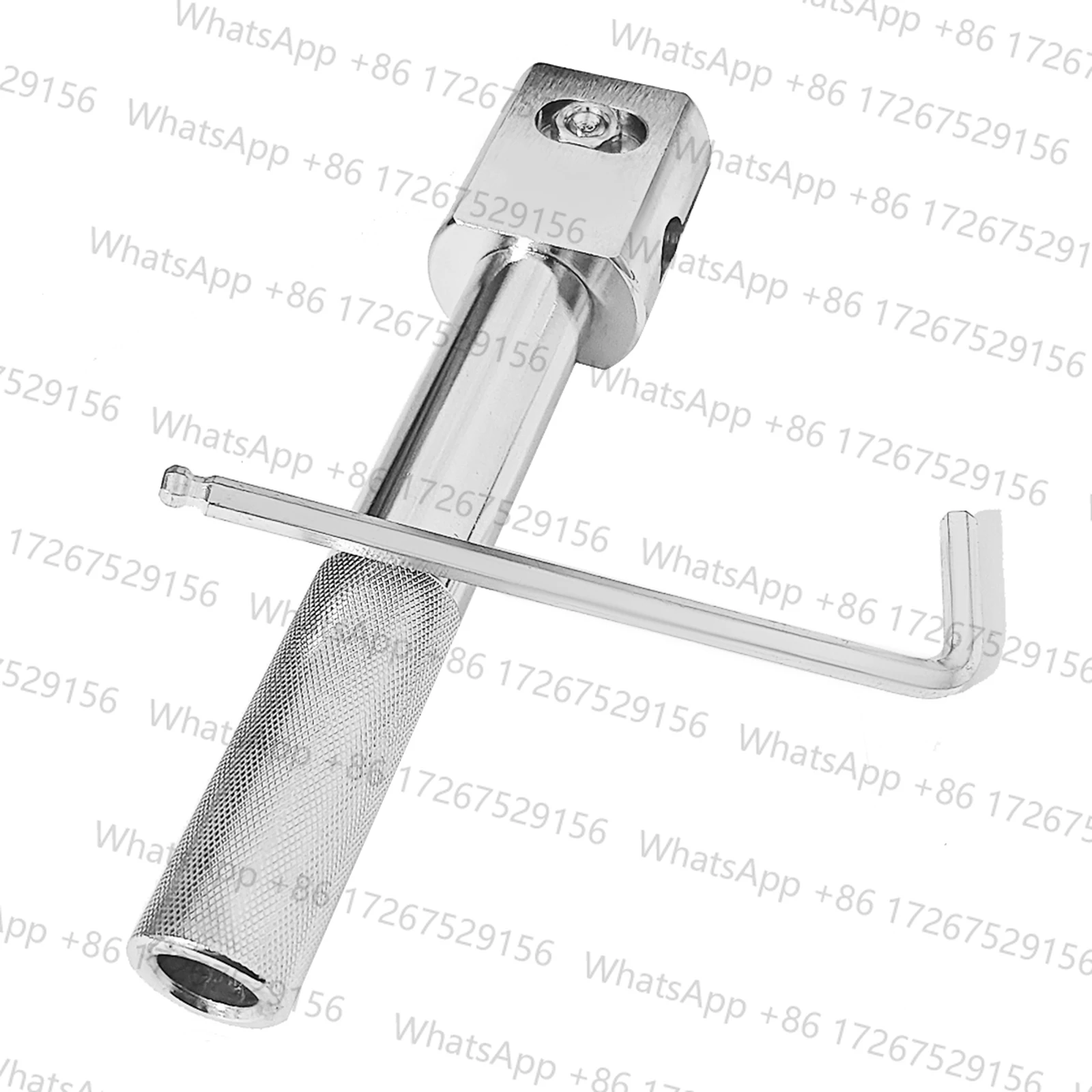 Locksmith AB Lock Cylinder Remover with Hexagonal Wrench Kit Professional Lock Core Heavy Puller Ergonomic Design Steel Tools