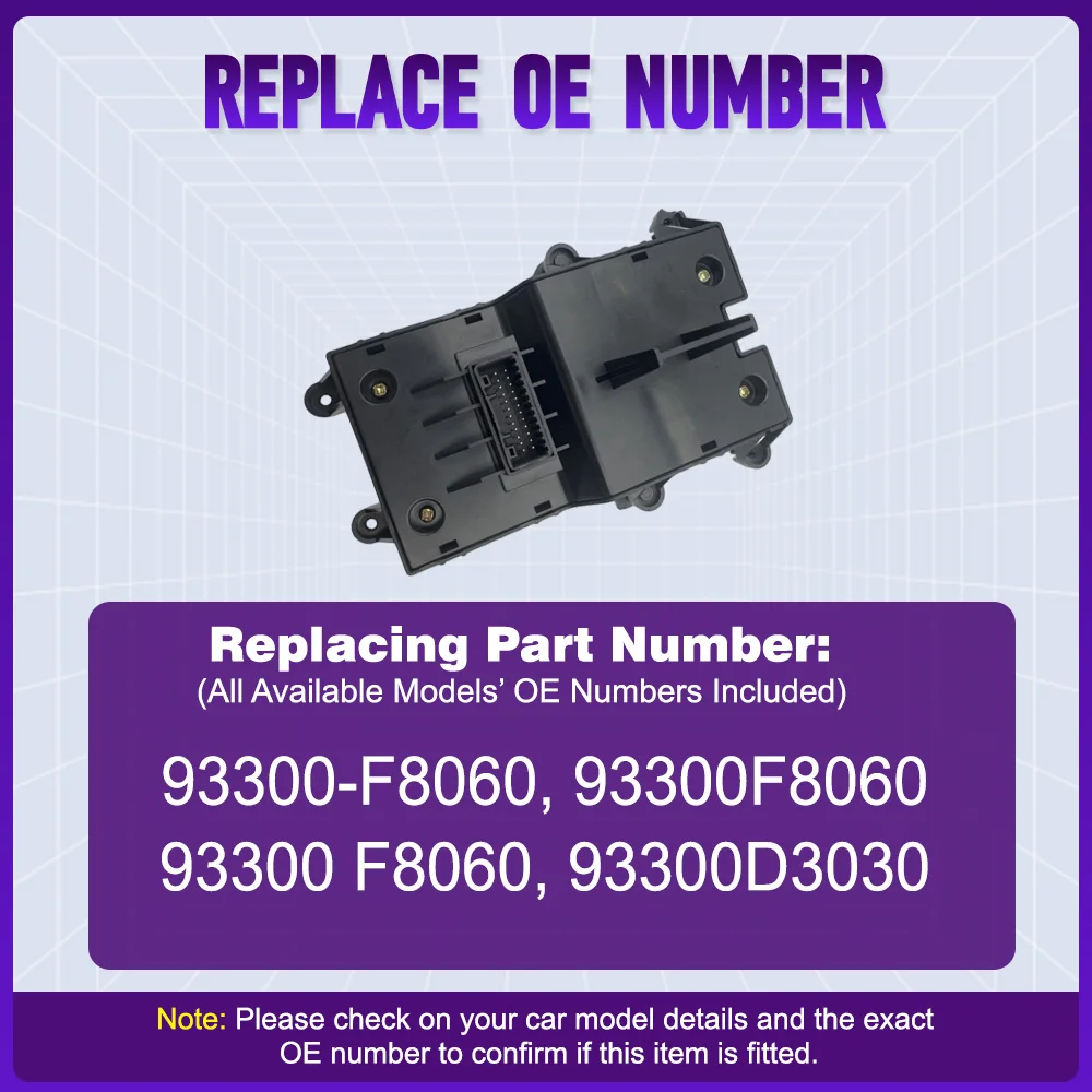 93300-F8060 93300D3030 وحدة تحكم السيارة الإلكترونية فرملة اليد التبديل وحدة التحكم بالتدفق الكامل لشركة هيونداي توكسون TL 2015-2019 #5