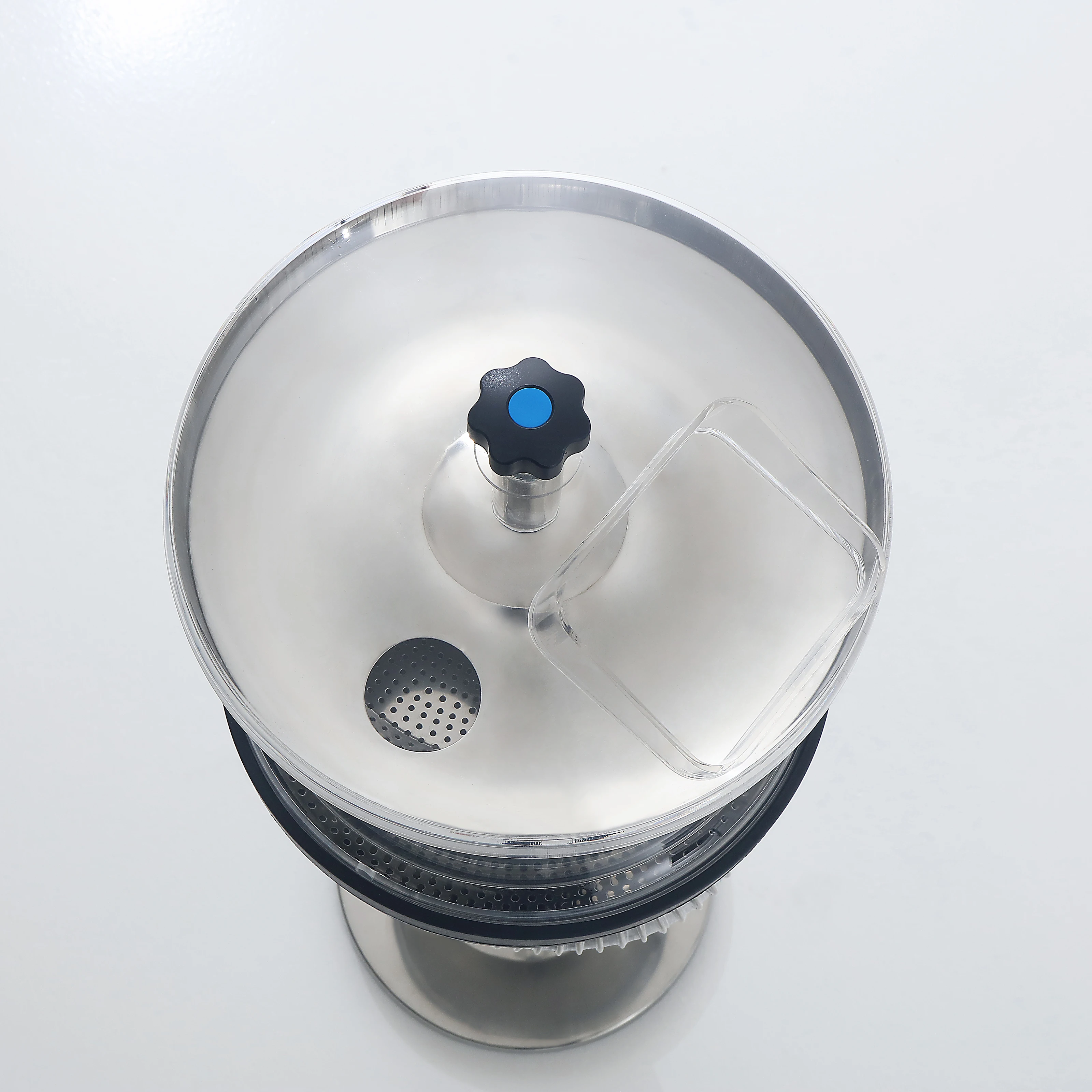 كفاءة عالية أسفل دوران t Deduster - آلة فحص إزالة الغبار وإزالة المسحوق لـ ts