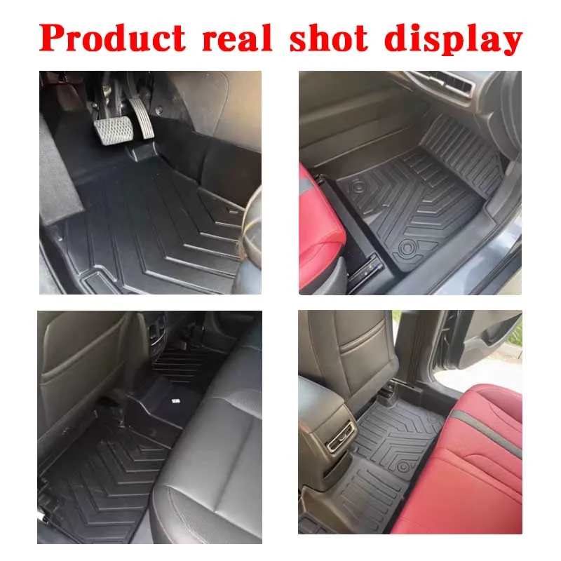 Car Floor Mats For Subaru Forester SJ 2014 2015~2018 3D TPE Waterproof Universal Leather Foot Pad LHD Carpet Cushion Accessories