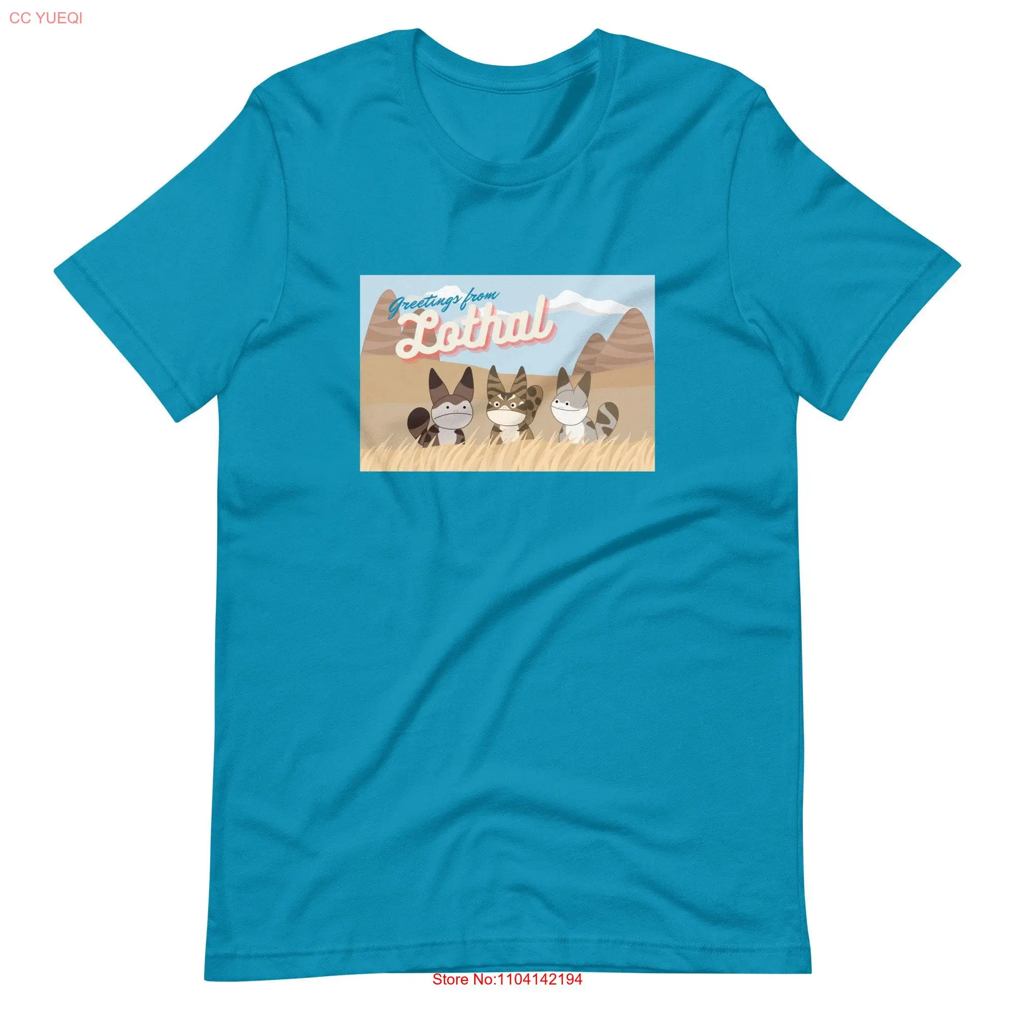 Lothal Postcard t shirt long or short sleeves