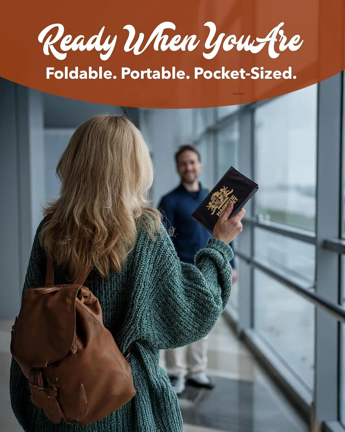 مجموعة شطرنج مغناطيسية صغيرة للسفر - لوحة قابلة للطي مقاس 6 بوصات مع قطع فينيل متينة وملكات إضافية - لعبة داخلية وخارجية - سجل ذهبي