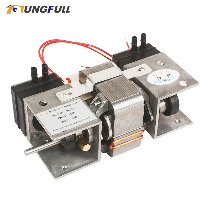 Oil-free Vacuum Pump 220V 110V Miniature Negative Pressure Pump Suction Pump HL-15V Low Noise For Medical Equipment