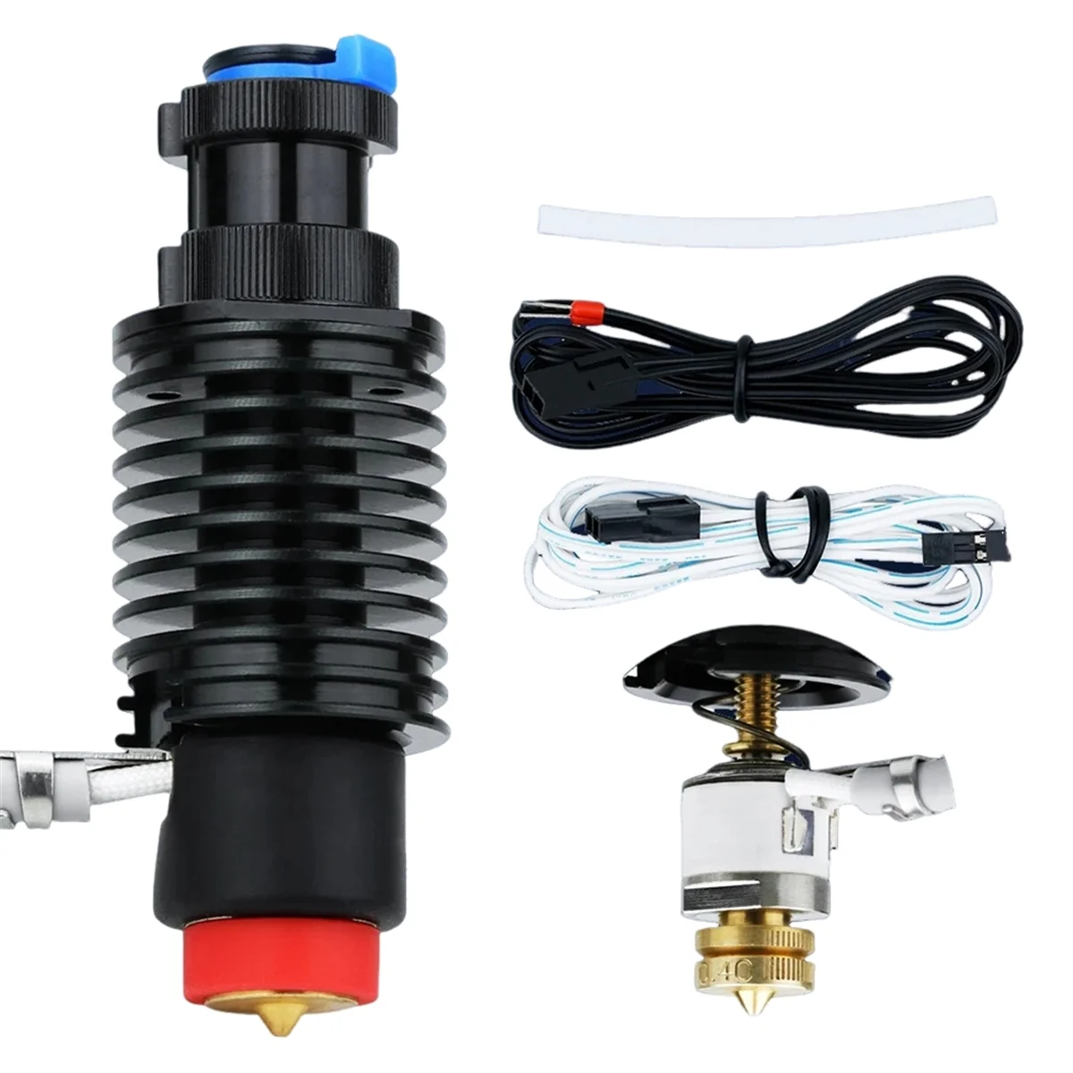 For E3D Revo Hotend Kit V6 Radiator Brass Nozzle Ceramic Heating Core 104Nt Thermistor for E3D Revo 3D Printer Parts