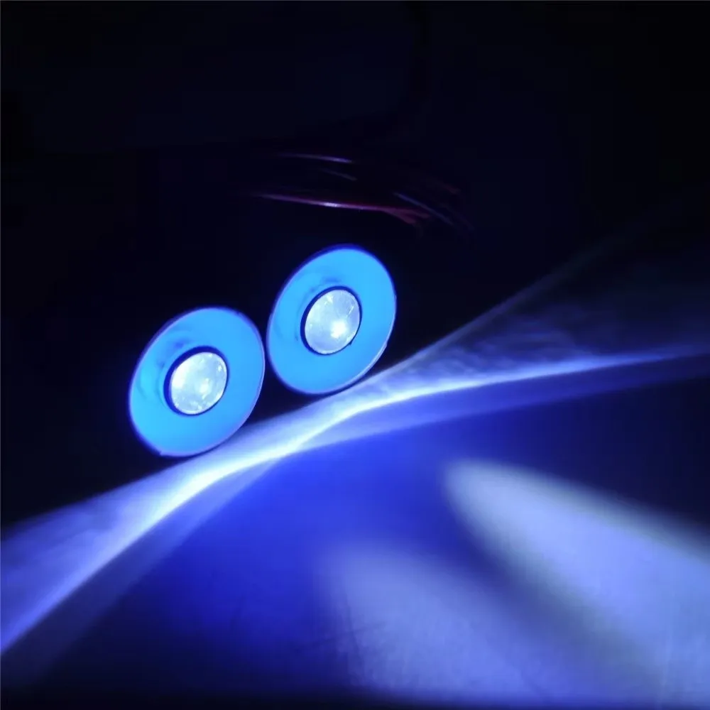 New 1:10 Scale RC Car Headlight Plastic 4.2v-6v Multi-functional RC LED Lights Toy Car Modification 10mm 17mm Decoration Parts