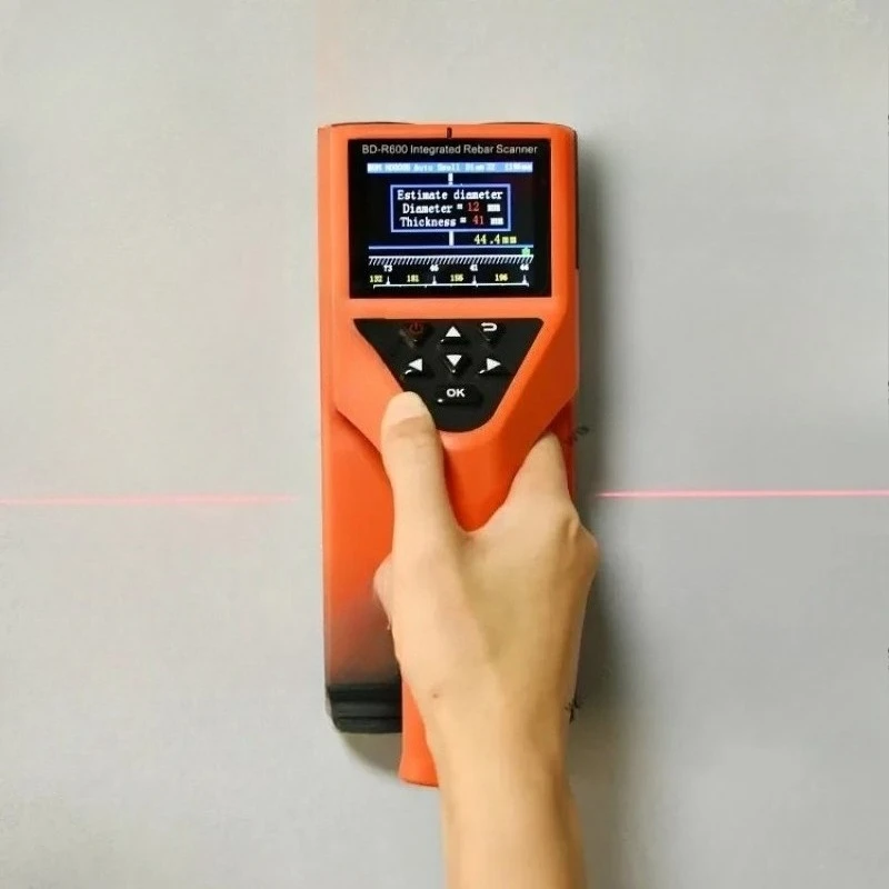 

Concrete Integrated Rebar Locator Cover Meter Structural Guide Function