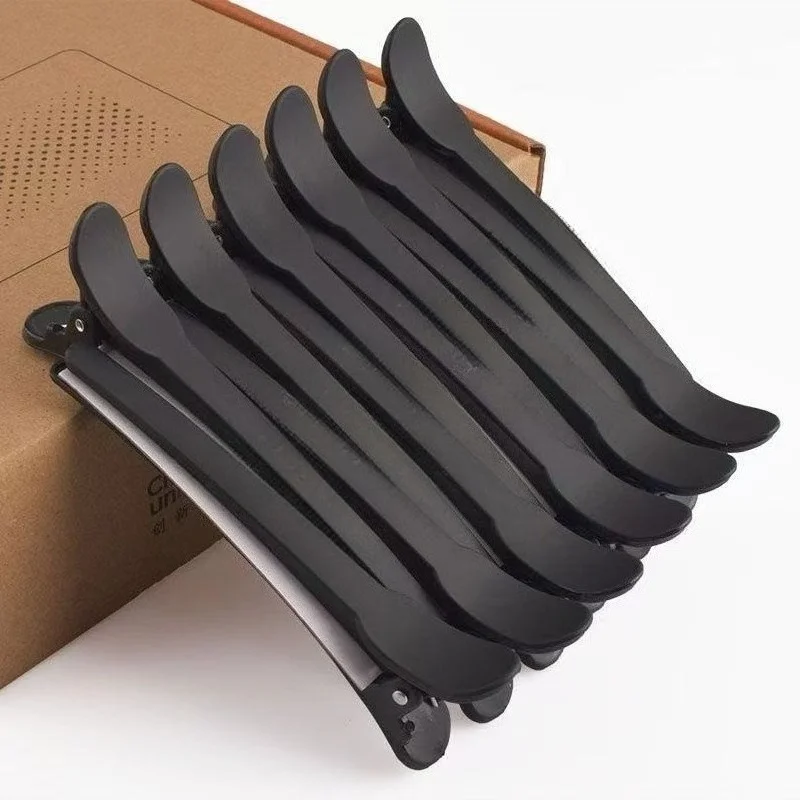Plastic Hair Sectioning Clips, Professional Salon Alligator Hair Clips, Non-slip Hair Partition Clamps for Hair Cutting Coloring