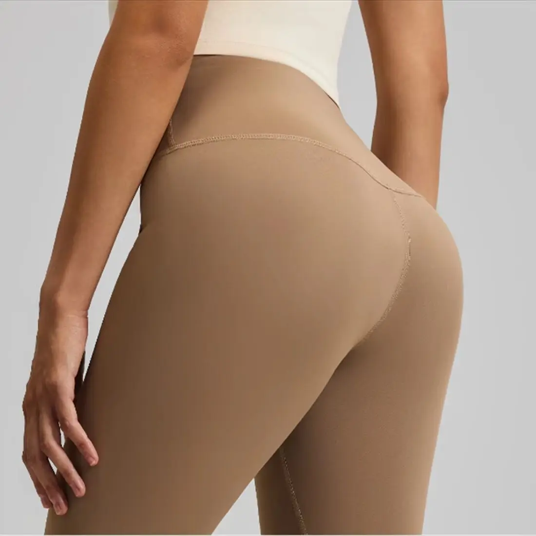 Women Solid High Waist Yoga Leggings Summer All Season Sports Gym Pant Seamless Athletic Fitness Workout Clothes Causal Trousers