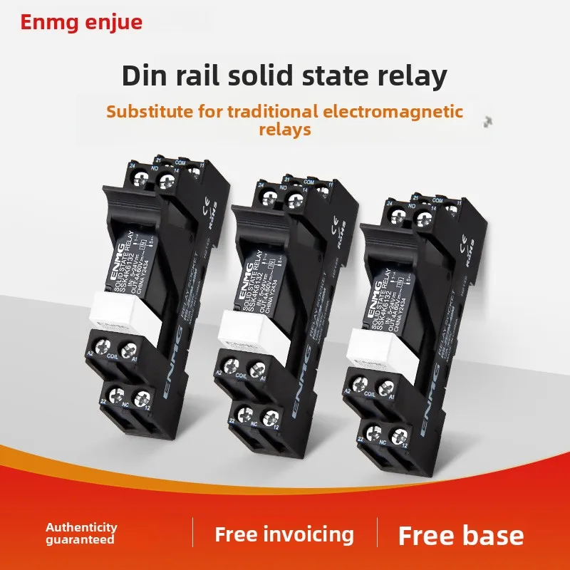 

Small rail type solid-state relay SSK4A20322 DC control AC 5~24Vdc AC 220V