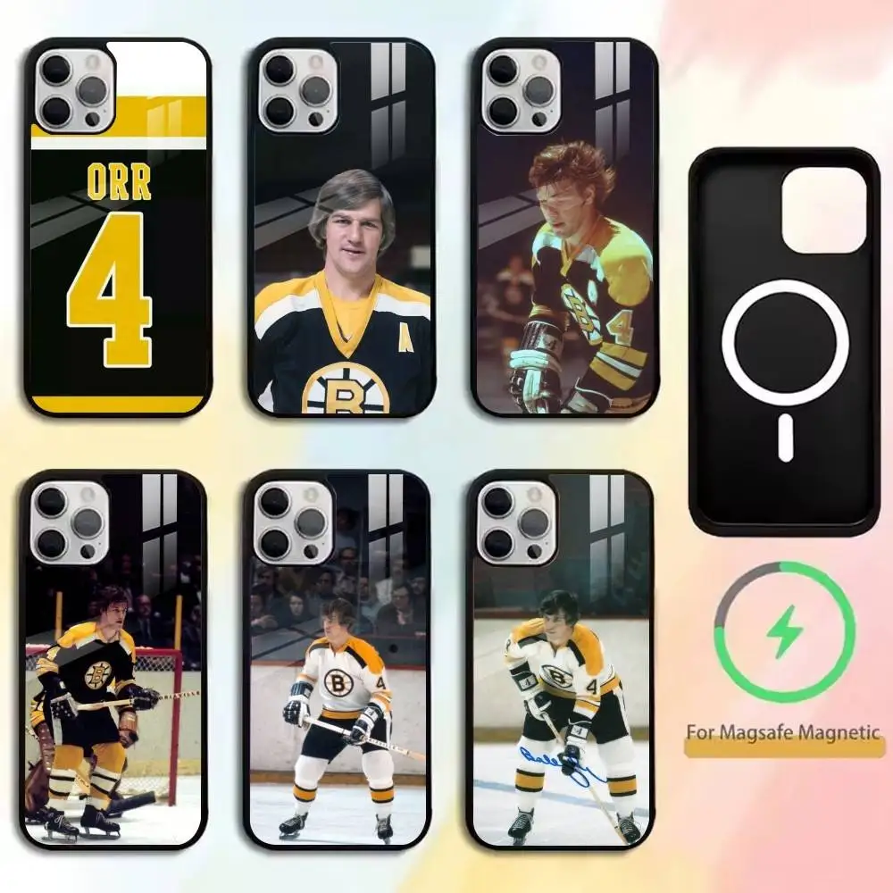 Bobby Orr-Canada-Defender-Ice Hovkey-Sport Phone Case For IPhone17,16,15,14,13,12,11 Plus,Pro Supports Magnetic Wireless Charg