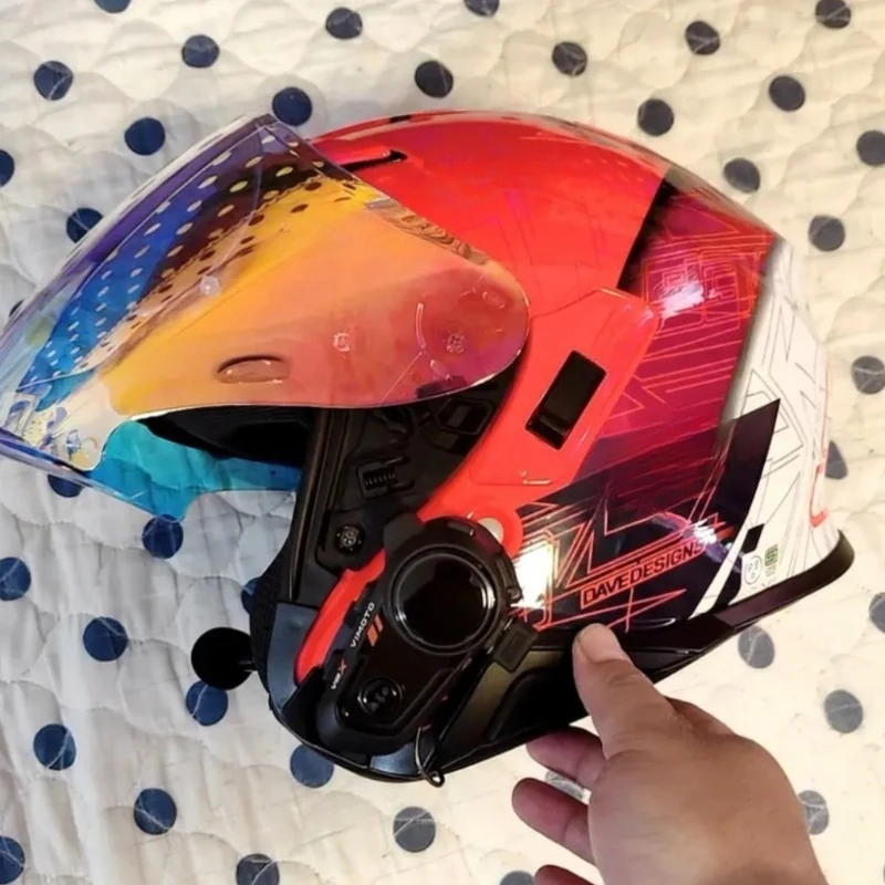 1PCS for SHOEI J-Cruise 1 J-Cruise 2 J-Force 4 CJ-2 Motorcycle Helmet Lens Open Face Shield Viseria Capacete Moto Glasse - Image 3