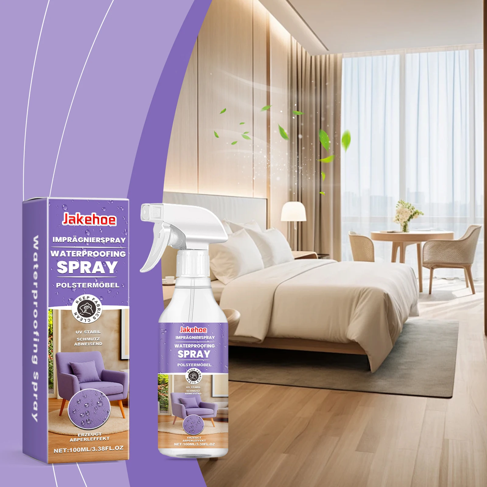 Waterproofing Spray For Upholsterys Furniture Powerful Stain Protection For Sofa Couch Car Seats Water Dirt