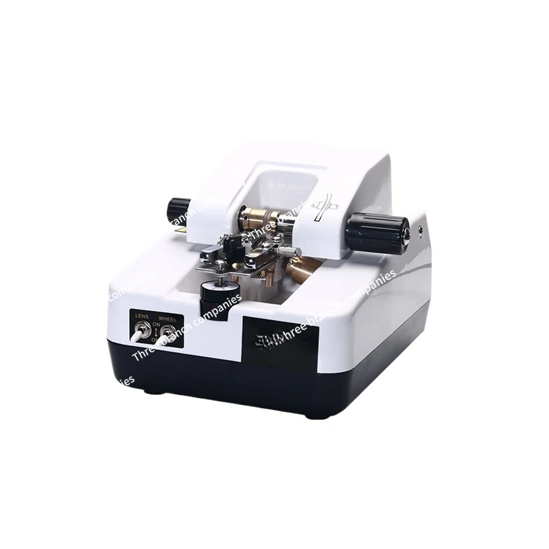 Automatic slotting machine for lenses eyeglass wire drawing machine for semi frame glasses chiseling equipment for eyeglass