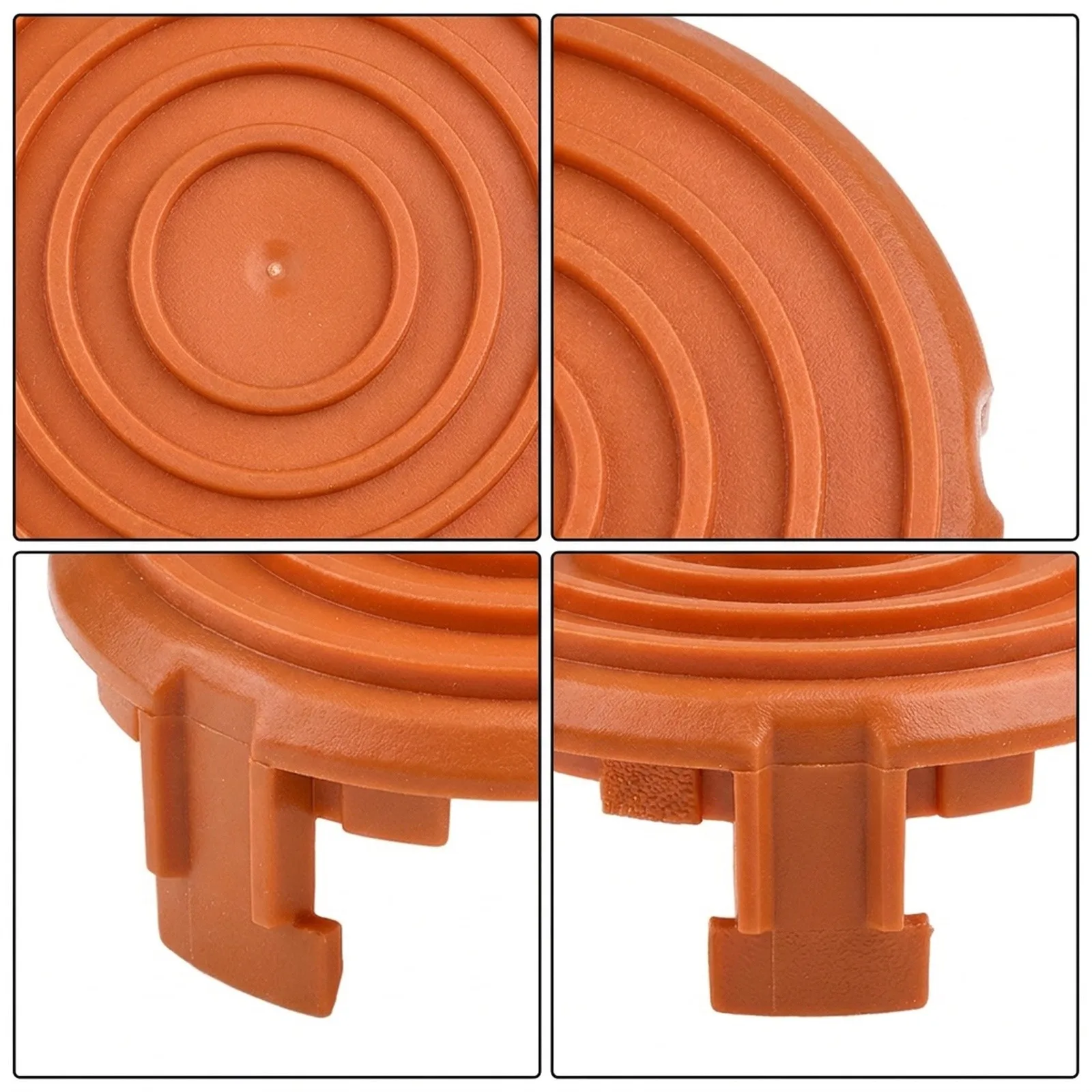 Trimmer Parts Spool Cap Orange Spool Cover Cap Accessories For Grass Trimmer Replacement High Quality Trimmer Parts