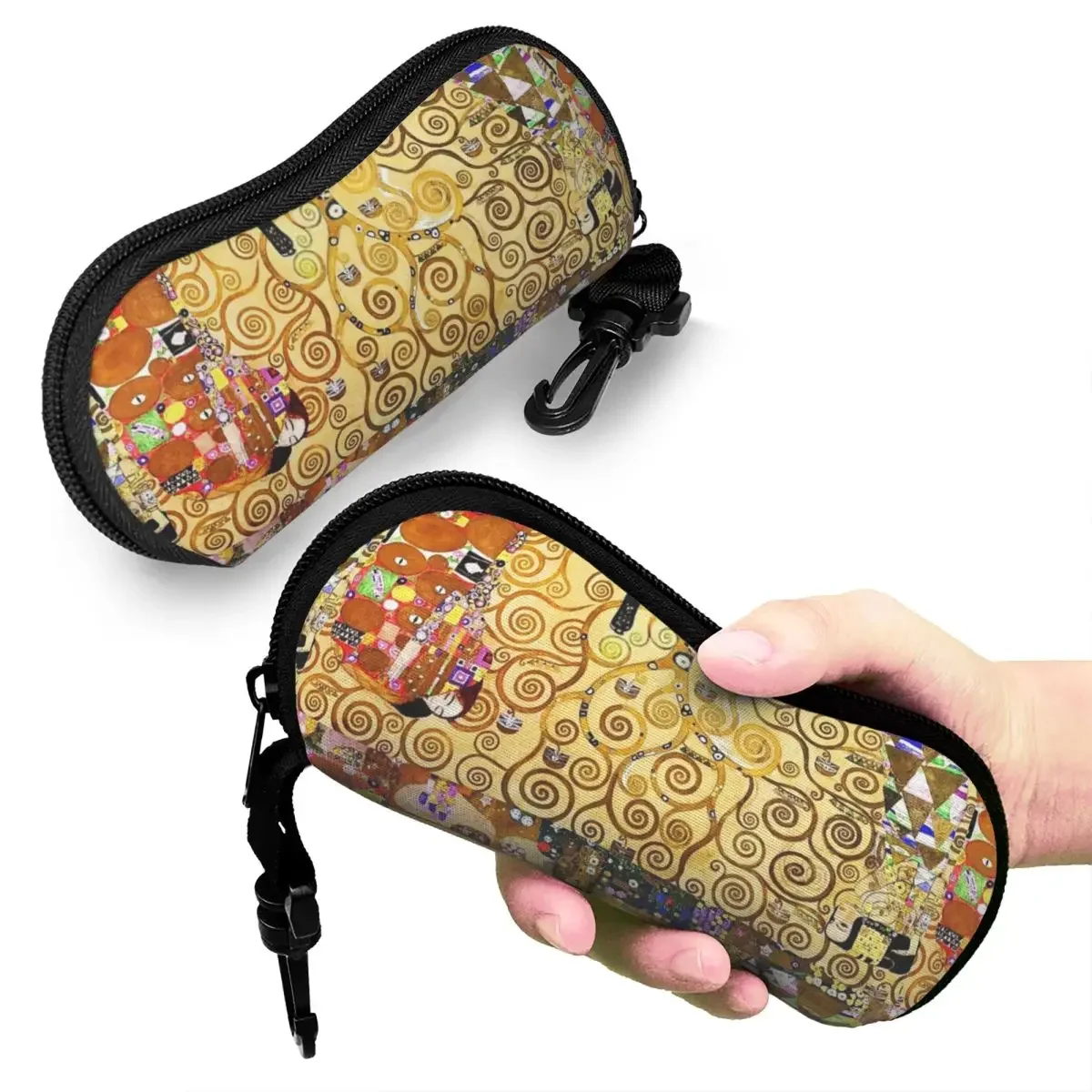 Tree Of Life Stoclet Frieze Gustav Klimt Glasses Case Unisex New Accessories Glasses Storage Box Office Eyeglasses Box