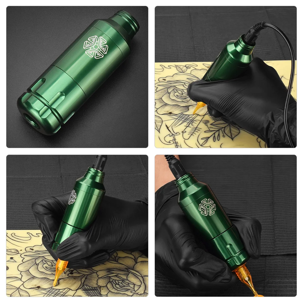 قلم الوشم الكهربائي جودة الصالون أداة الوشم العملية المحمولة تبديد الحرارة ميزة قلم الوشم ملحقات الوشم #4