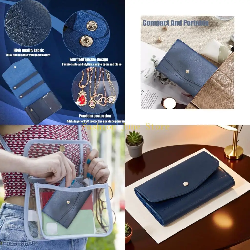 N5KA Compact Jewelry Organizers Case Perfect For Travel And Home Use