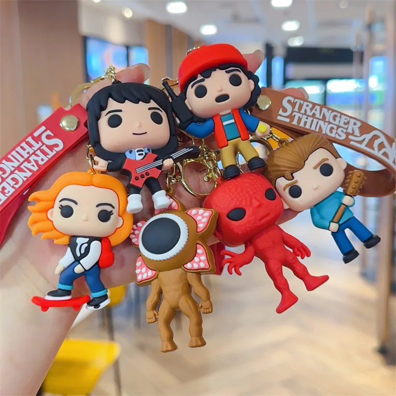 

Creative Cartoon Coraline keychain Movie Action Coraline Figure Doll Model Cute Doll PVC Keyring Ornament Pendant Kids gifts
