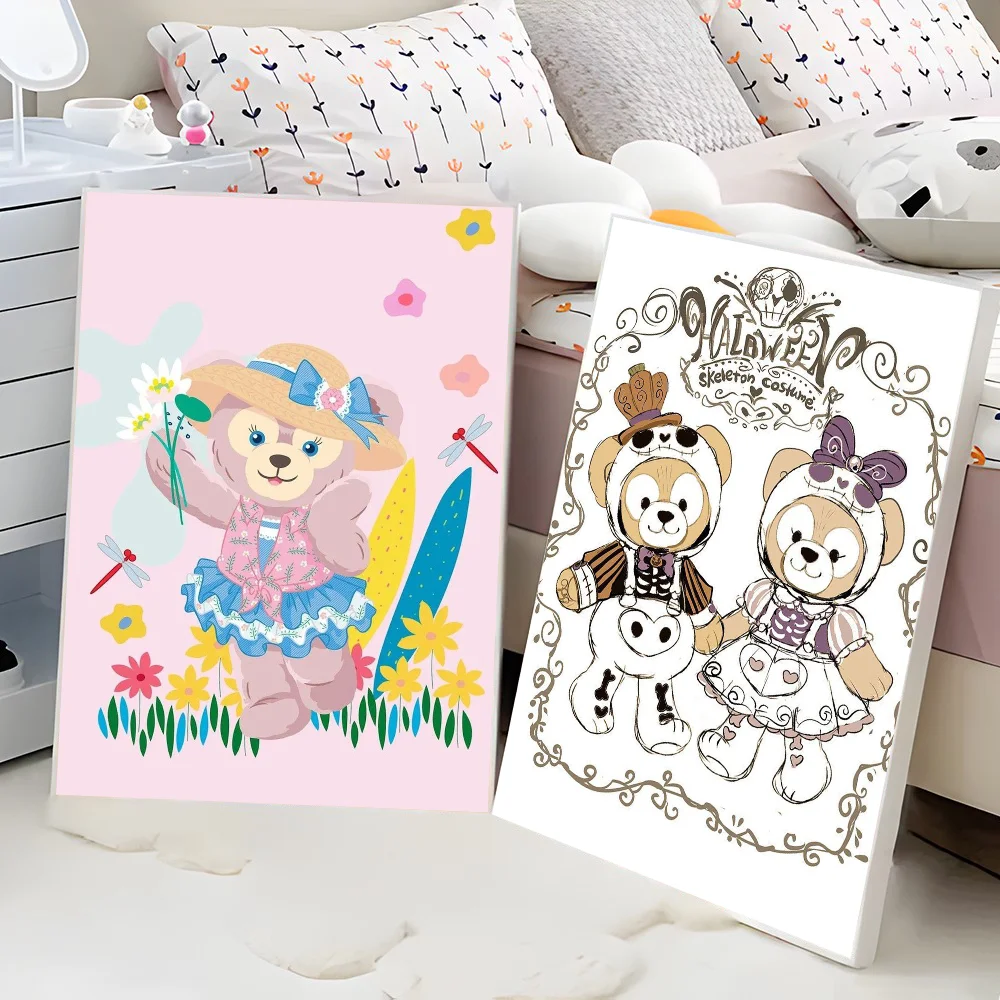 Duffy Family Movie Sticky Posters Whitepaper Sticker DIY Room Bar Cafe Posters Wall Stickers