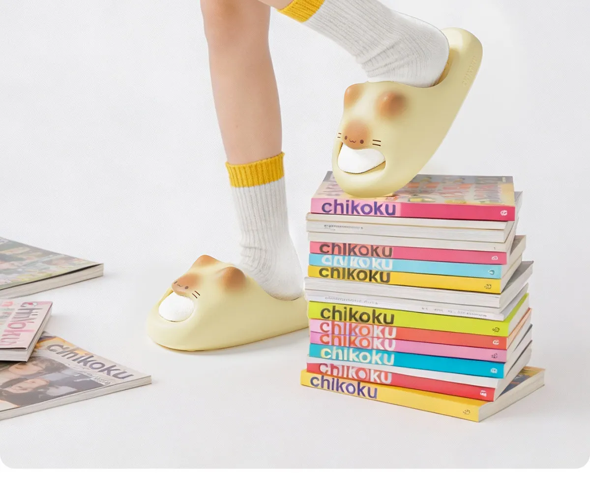 Neue 3D Katzenpfoten-Slipper für Damen, Sommer-Mules, Clogs, wasserdichte EVA-Hausschuhe, Innen- und Gartenschuhe, Unisex-Kätzchen-Slipper – Detail 18