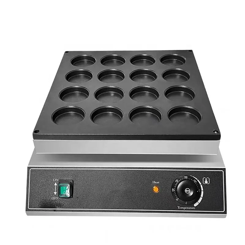 Máquina eléctrica automática para hacer waffles, máquina para hacer waffles y panqueques, para pequeñas empresas, precio de fábrica