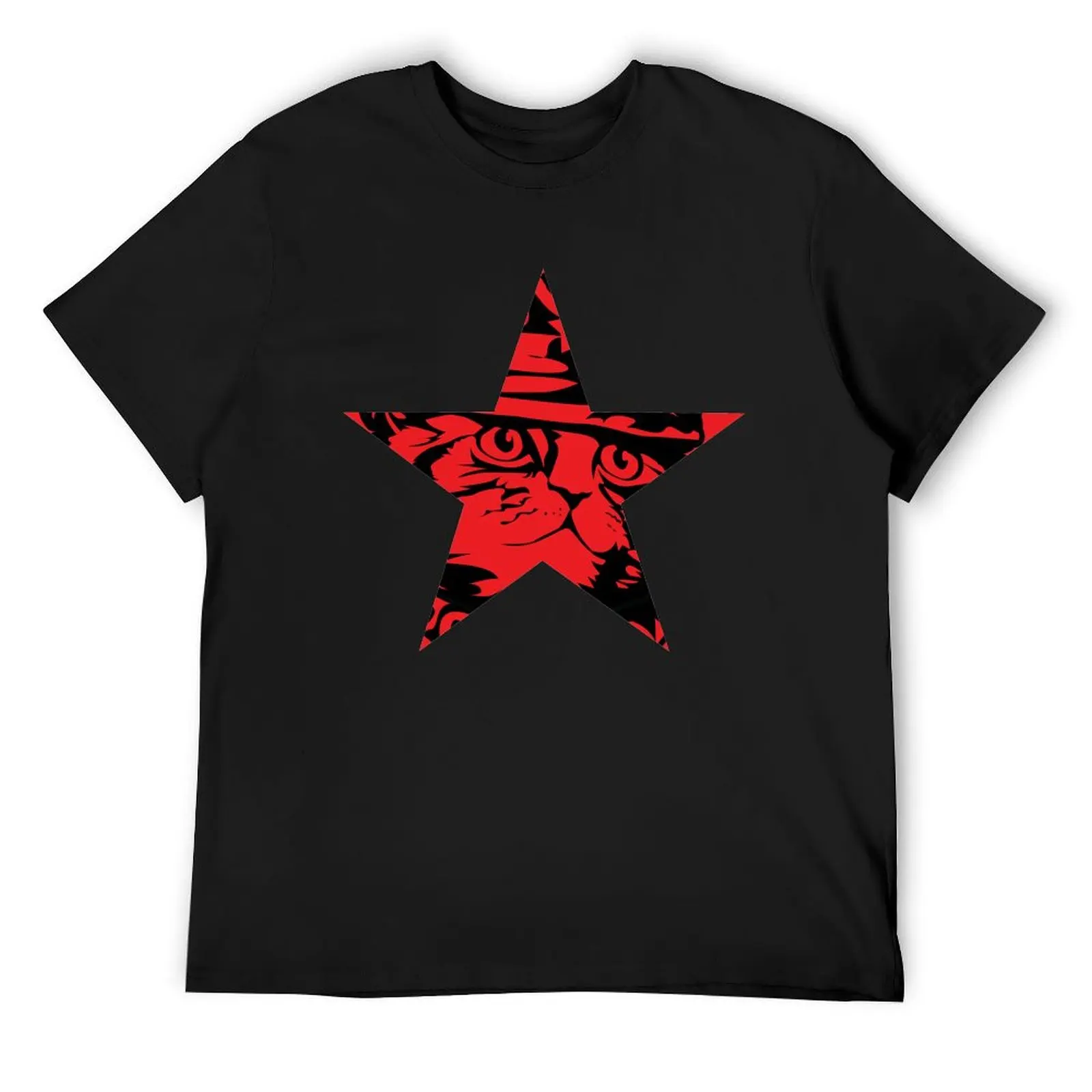 Colonel Mittens - Red Star T-Shirt plus size clothes quick drying plain black t shirts men