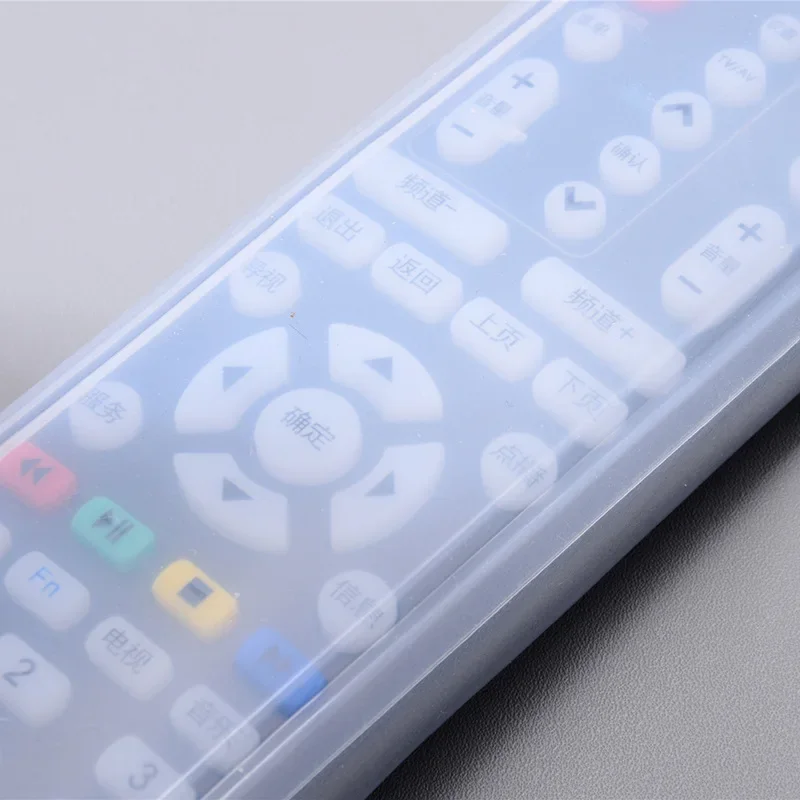 Silicone Protect Cover for Air Condition Remote Control TV  Control Transparent Dustproof Storage Case