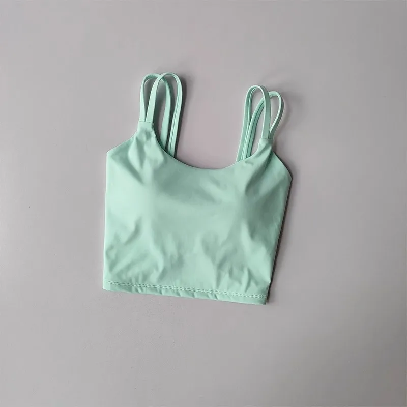 Sport-BHs für Damen, Fitness-Oberteile, verführerische Unterwäsche, Push-up-BH mit festen Polstern, Yoga-BH, Unterwäsche mit Rückenbindung, Laufweste, Sportoberteile für das Fitnessstudio. – Detail 24