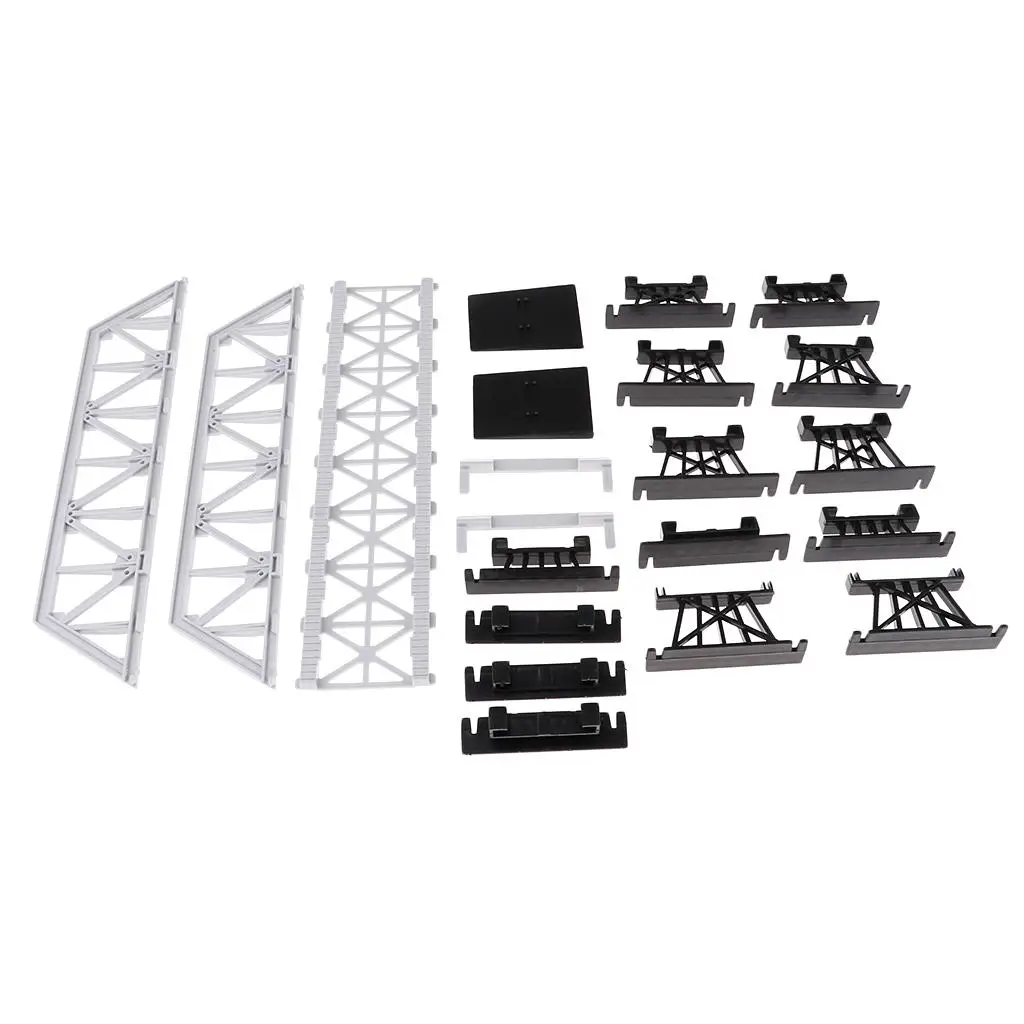 26,5 cm Brücke Modellbau Teile Layout HO Züge Eisenbahnen Zubehör DIY