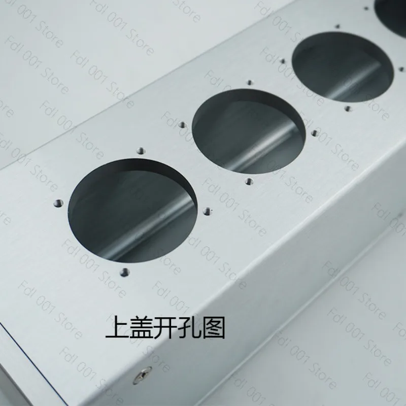 95 All-aluminum Power Amplifier Chassis, Fever Audio American European Standard Power Filter Shell, Socket Plug, Panel