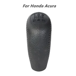 Perilla de cambio de marchas de cuero para Honda Acura 1994, 1995, 1996, 1997, 1998, 1999, 2000, 2001, 54102-ST7-003ZA, Accesorios Negros