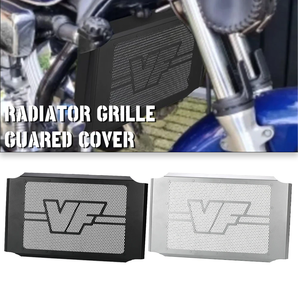 

Radiator Cover Water Tank Cooler Grille Guard Fairing Protector Motorcycle For Honda VF 750 VF750 VF750C Magna V45 BJ 1993-2004