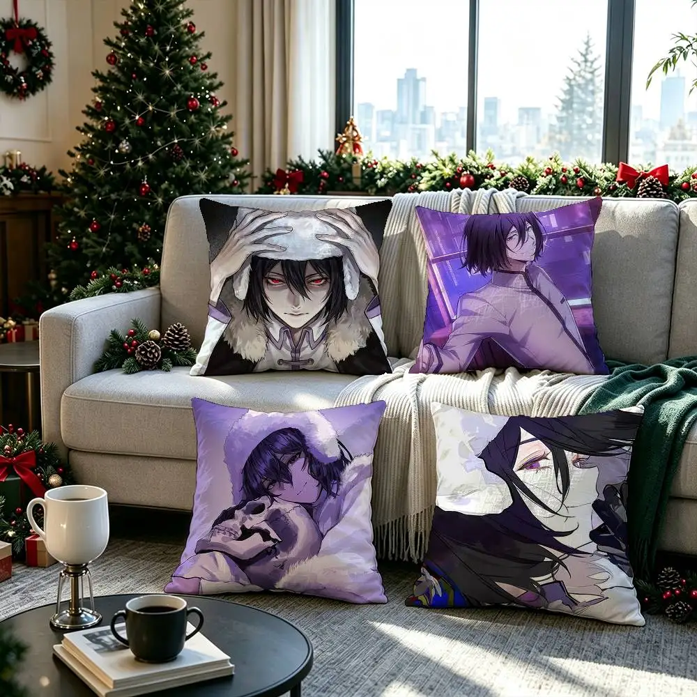 Bungo Stray Dogs Fyodor D  Pillow cover gift High definition digital printing,Surprise  vivid pattern Household.
