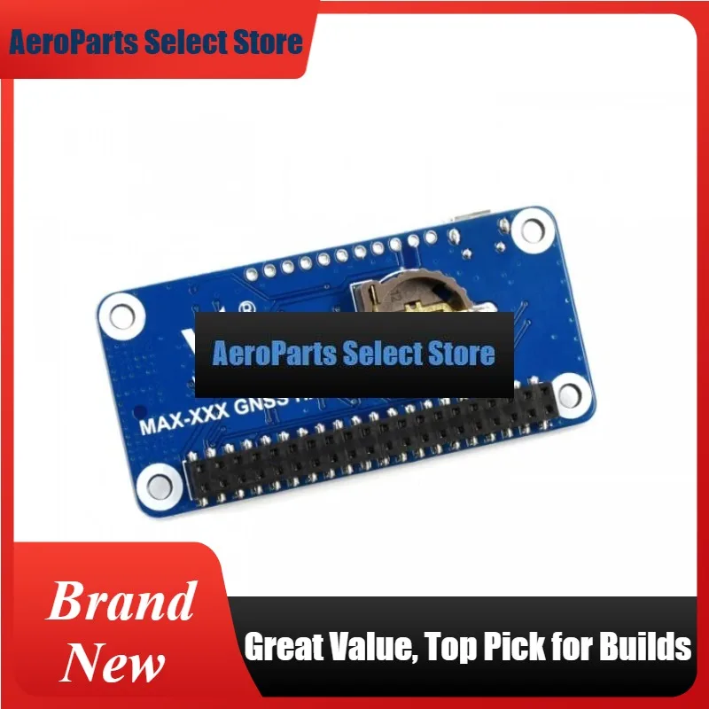 AeroPartsWaveshare MAX-M8Q GNSS HAT For Raspberry Pi, Multi-constellation Receiver Support, GPS, Beidou, Galileo, GLONASS