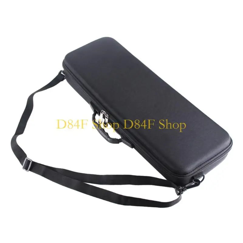 

D84F Outdoor Fishing Bags EVA Shockproof Fish Rod and Reel Bag with Strap Pole Storage Case Crossbody Bag Portable