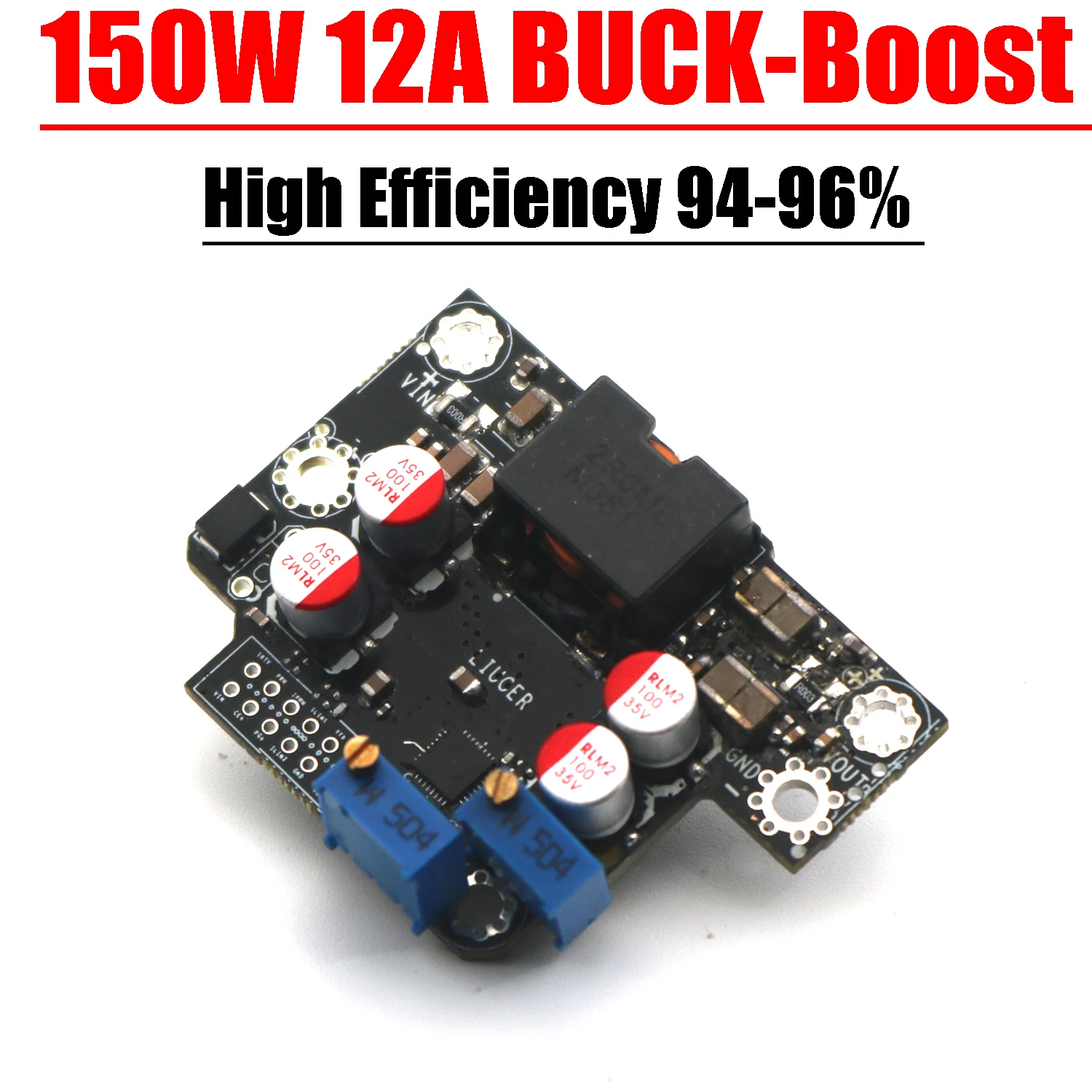 Power Battery Charging Converter Tensão Ajustável Carregador Regulador Pwm Regulador de Carro Sc8701 150w 12a dc Buck Boost 5v 12v 15v 24v
