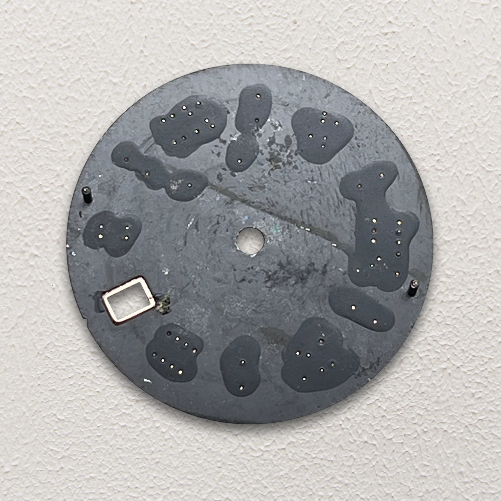 28.5mm S Logo Rome Dial Fit NH35/NH36/4R/7S Japanese Automatic Movement Sunray Dial Watch Modification Accessories