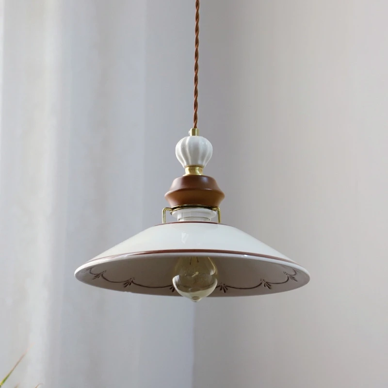 Chandelier Retro Hand Drawn Ceiling Lamp  Living Room Study Lighting Lamps Home Decoration