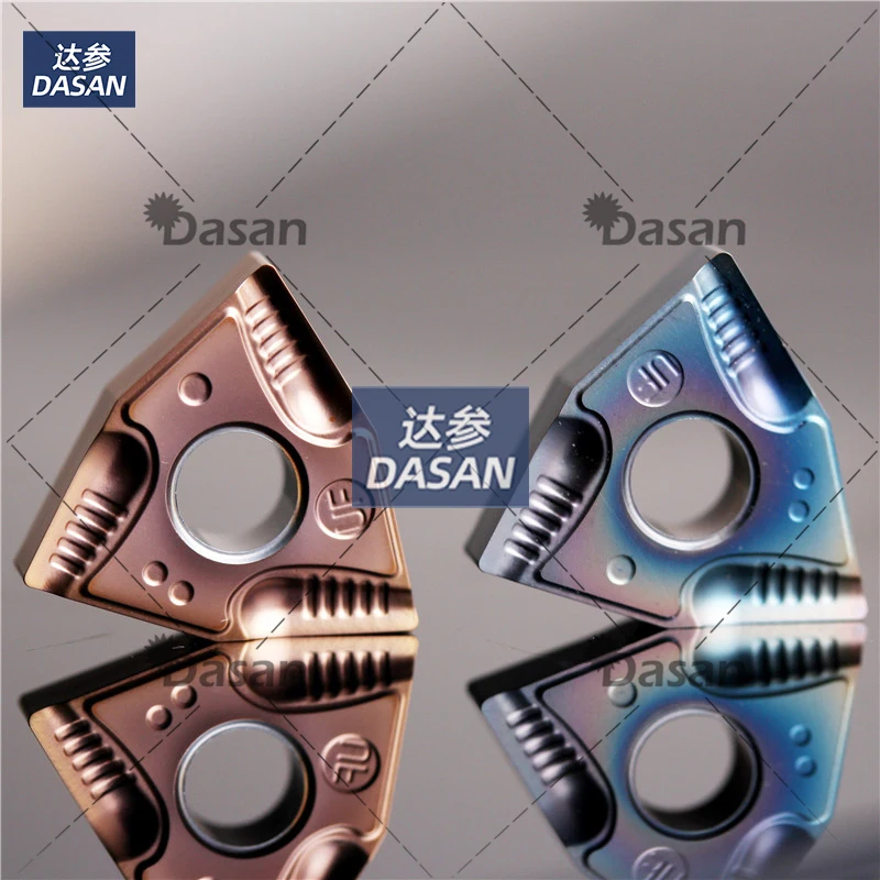 10PCS Dasan WNMG080404R WNMG080404L WNMG080408R WNMG080408L WNMG UF WNMG080404