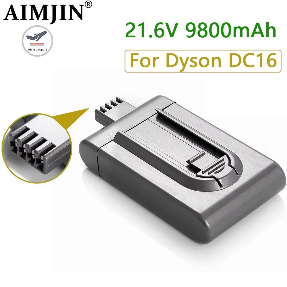 DC16 21.6V rechargeable battery lithium-ion for Dyson vacuum cleaner DC12 12097 BP01 912433-01 L50 replacement battery